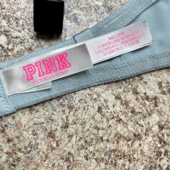 PINK by VS Blue Strapless Pushup Bra - Picture 4 of 4